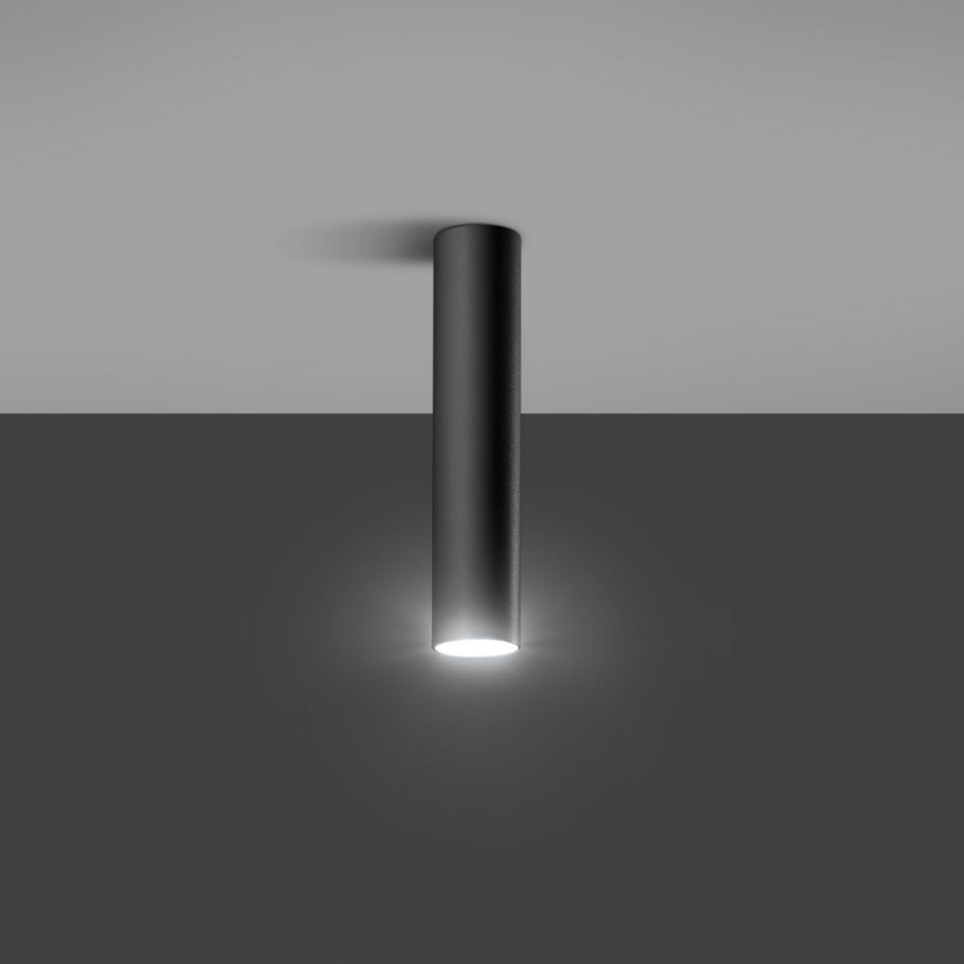 Spotlight LAGOS 1xGU10/10W/230V 30 cm svart