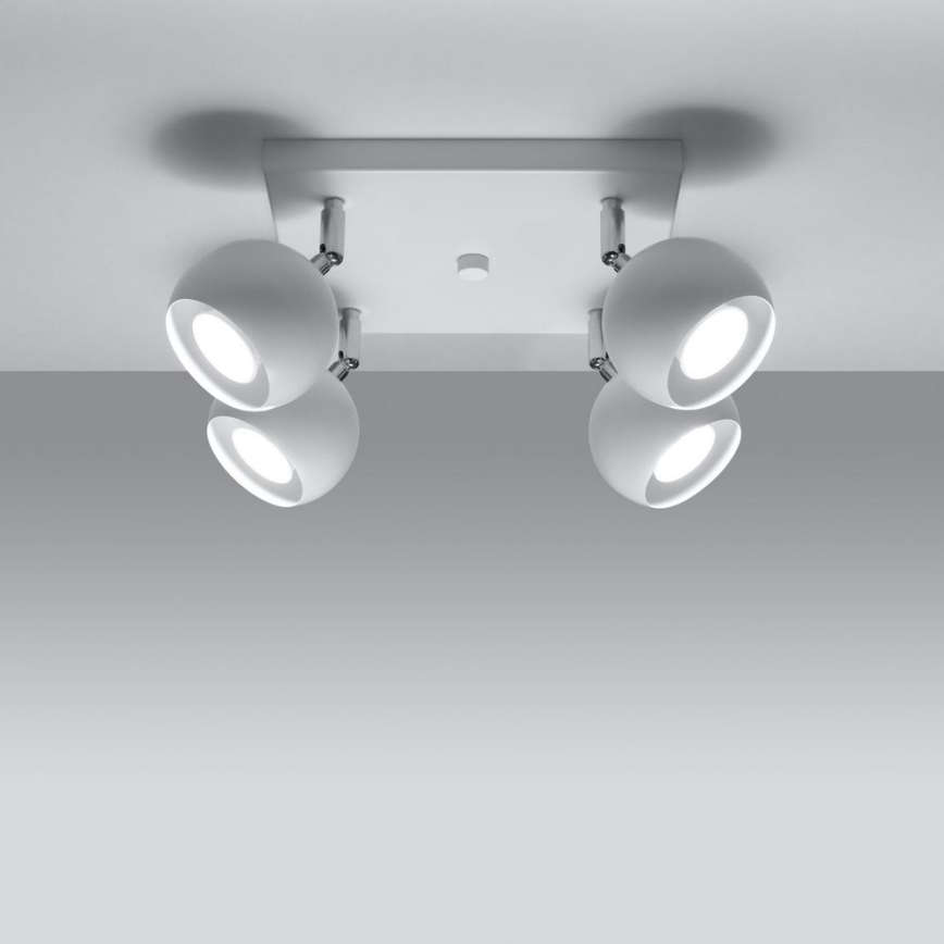 Tak spotlight OCULARE 4xGU10/10W/230V