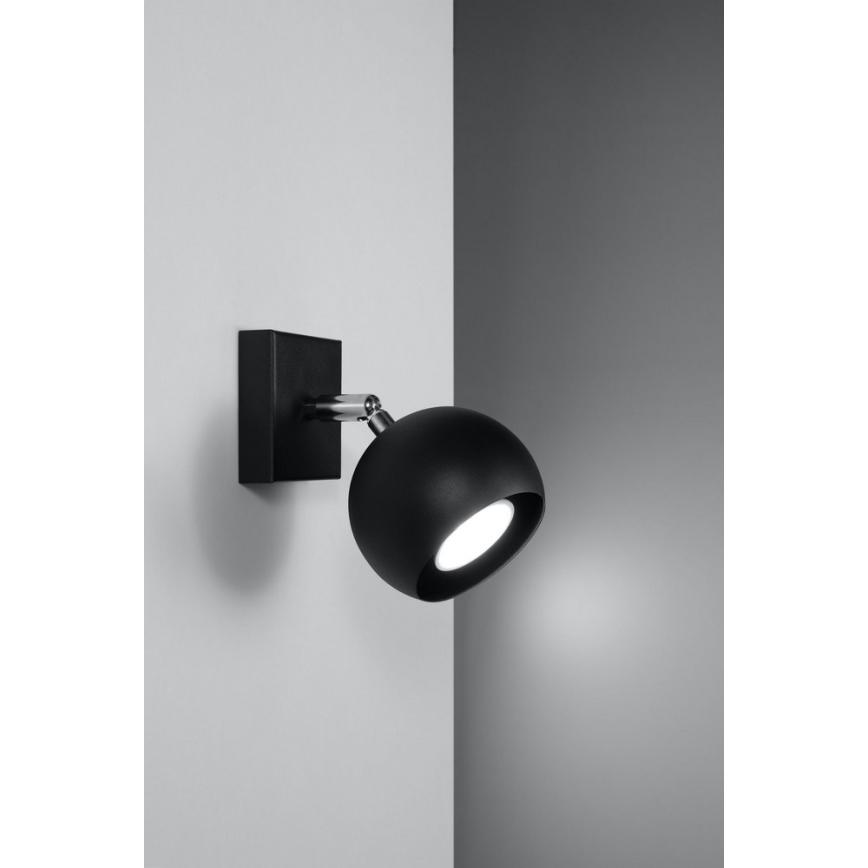 Väggspotlight OCULARE 1xGU10/10W/230V