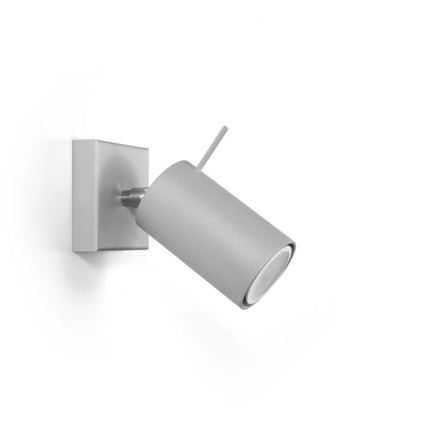 Väggspotlight RING 1xGU10/10W/230V