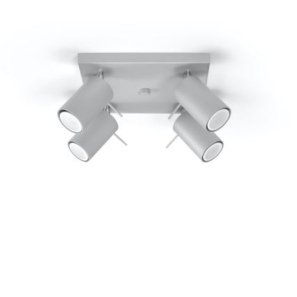 Tak spotlight RING 4xGU10/10W/230V