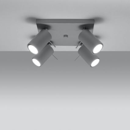 Tak spotlight RING 4xGU10/10W/230V
