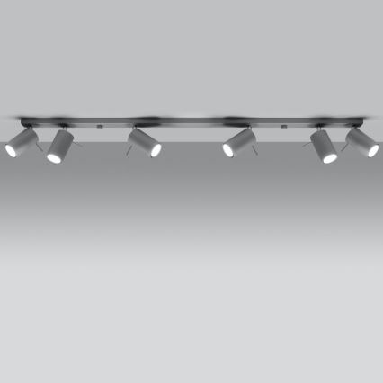 Tak spotlight RING 6xGU10/10W/230V