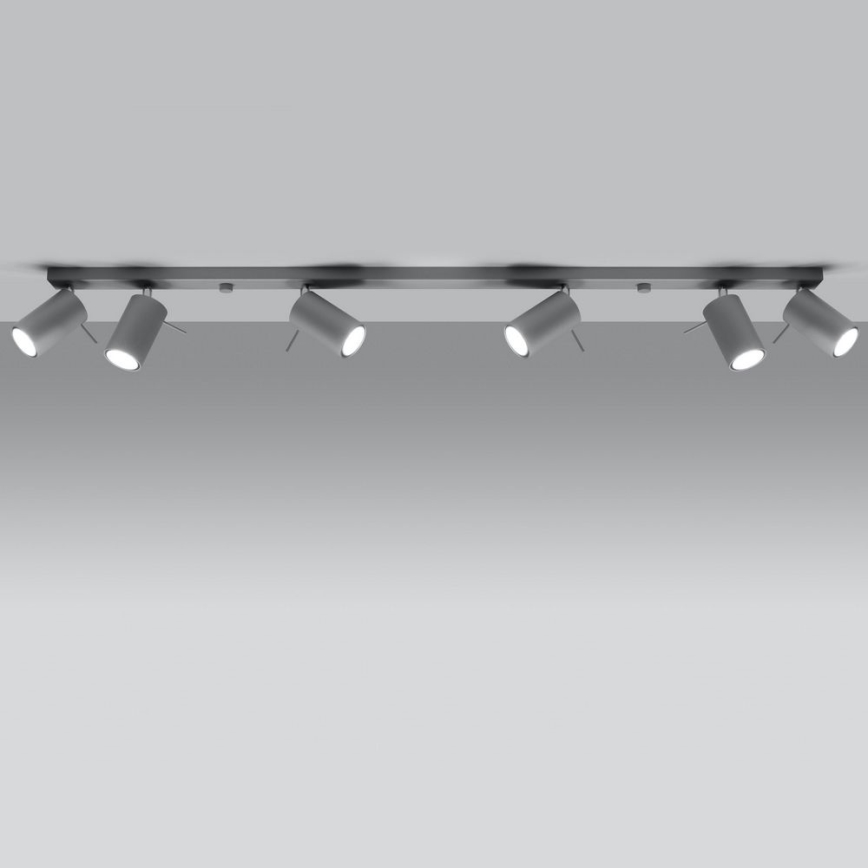 Tak spotlight RING 6xGU10/10W/230V