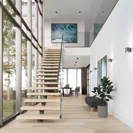 Väggspotlight ORBIS 1 1xG9/40W/230V antracit