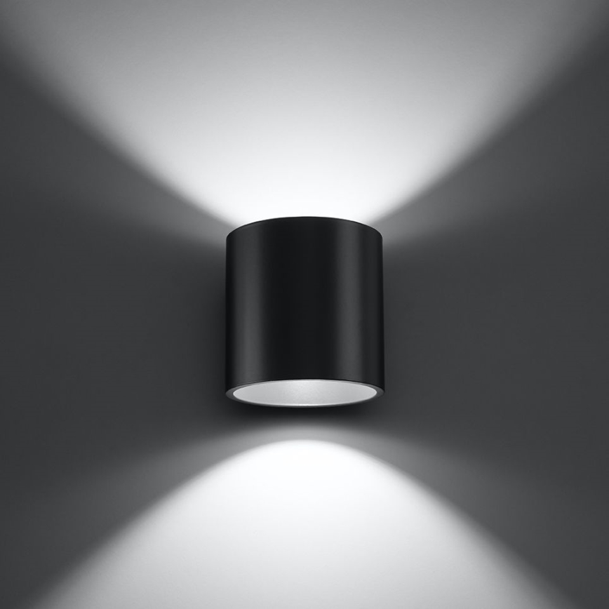 Väggspotlight ORBIS 1 1xG9/40W/230V antracit
