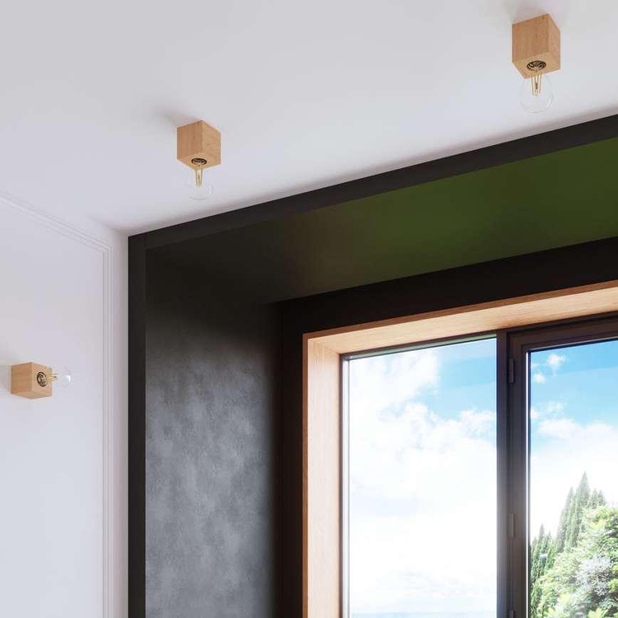 Taklampa ABEL 1xE27/60W/230V bok