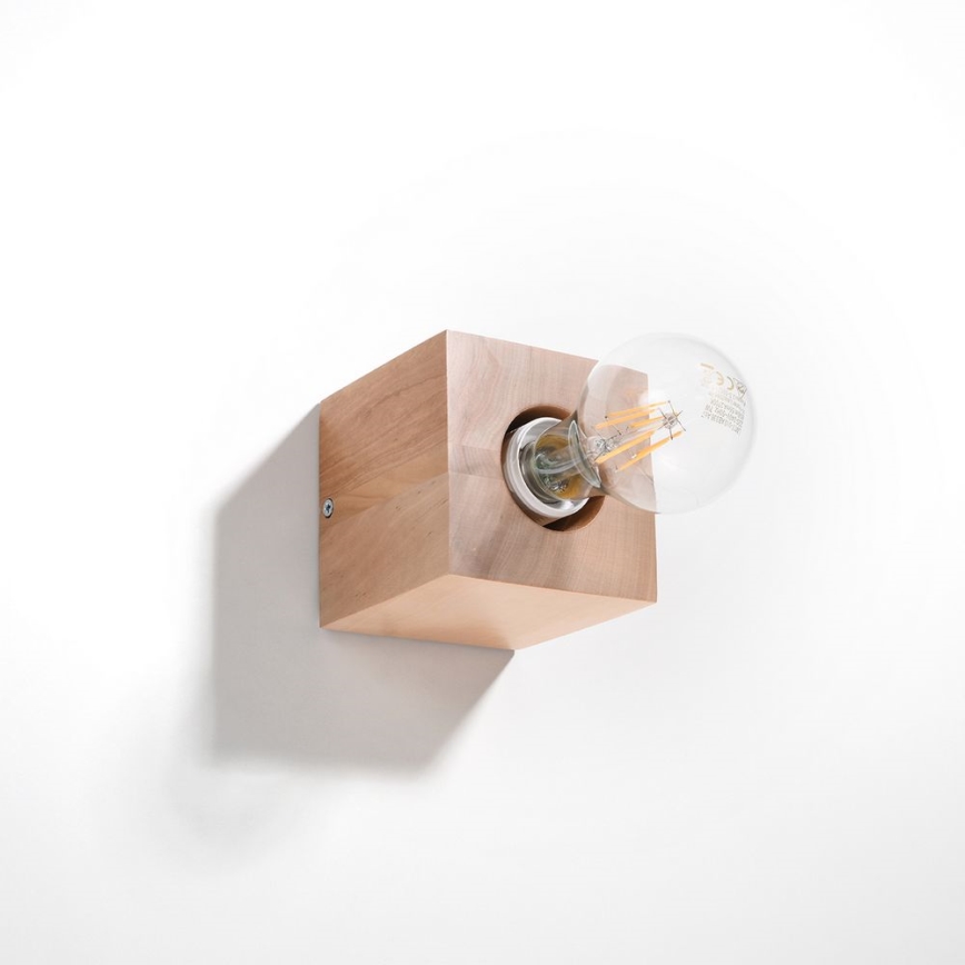 Vägglampa ABEL 1xE27/60W/230V bok