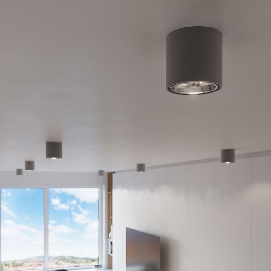 Spotlight TIUBE 1xGU10-AR111/10W/230V