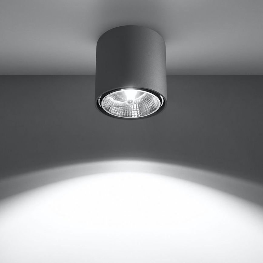 Spotlight TIUBE 1xGU10-AR111/10W/230V