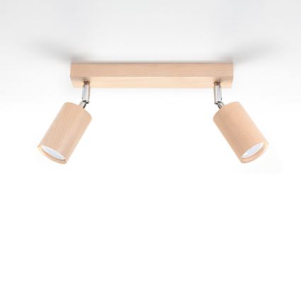 Spotlight BERGE 2xGU10/40W/230V bok
