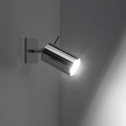 Väggspotlight RING 1xGU10/10W/230V