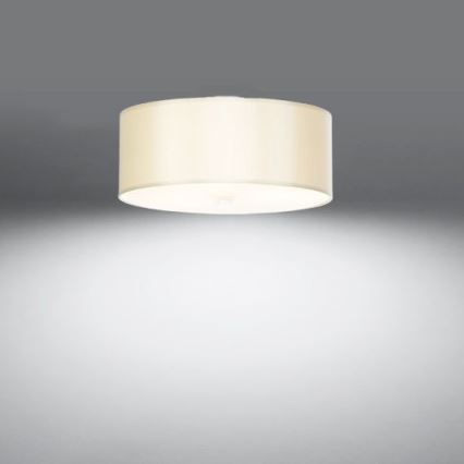 Taklampa SKALA 3xE27/60W/230V diameter 30 cm vit