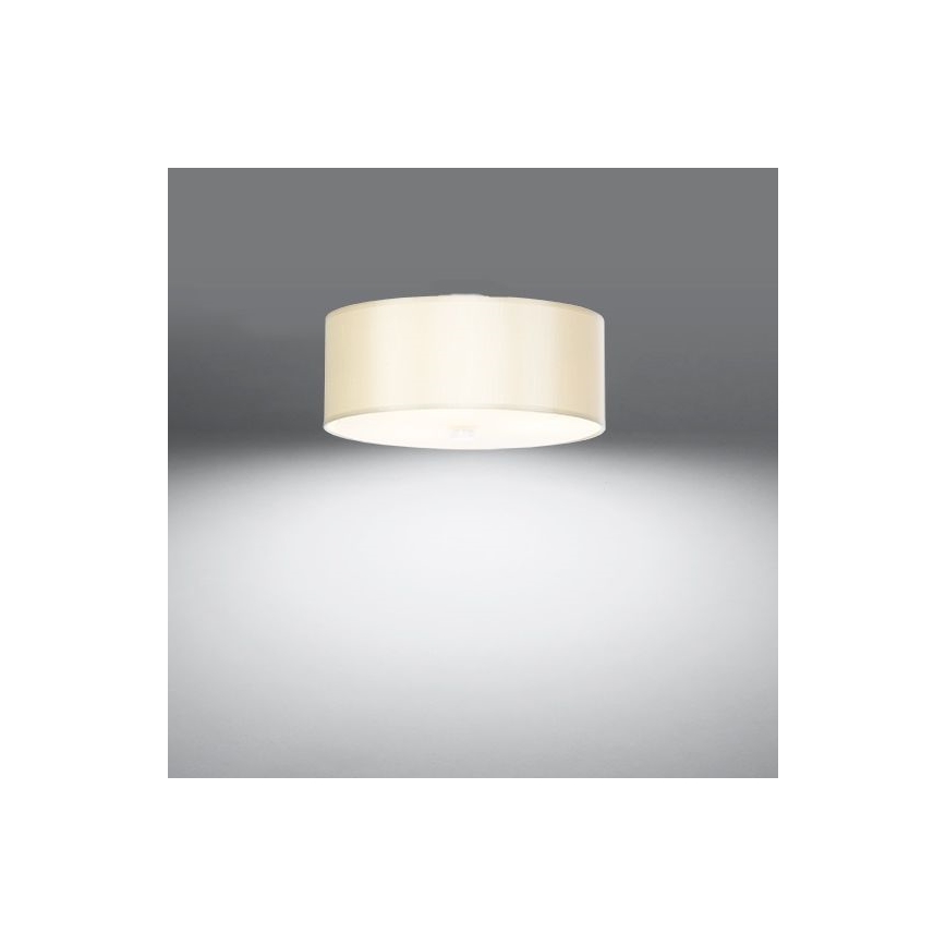 Taklampa SKALA 3xE27/60W/230V diameter 30 cm vit