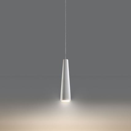 Ljuskrona med textilsladd ELECTRA 1xGU10/40W/230V