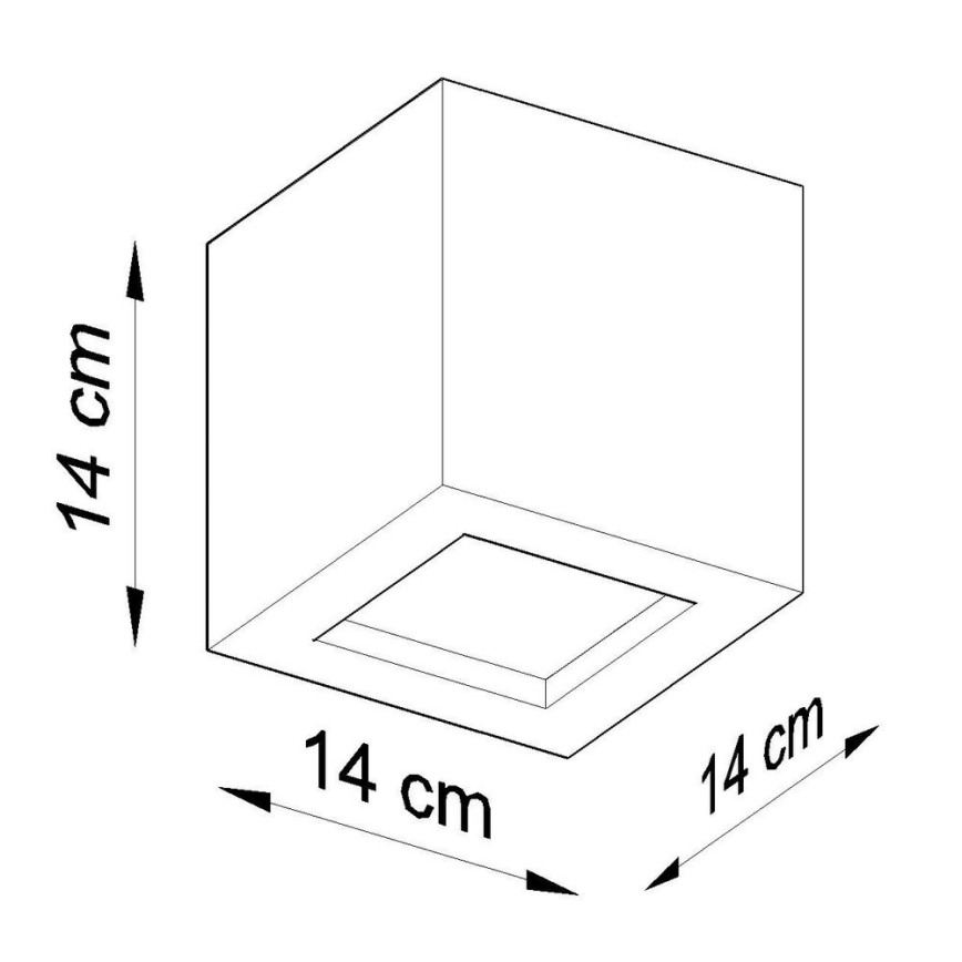 Vägglampa LEO 1xE27/60W/230V grå