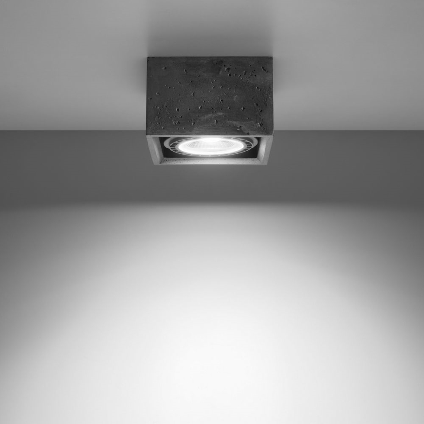 Taklampa QUATRO AR111 1xGU10/40W/230V betong