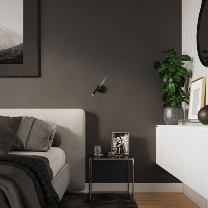 Flexibel liten lampa AXIL 1xG9/12W/230V svart