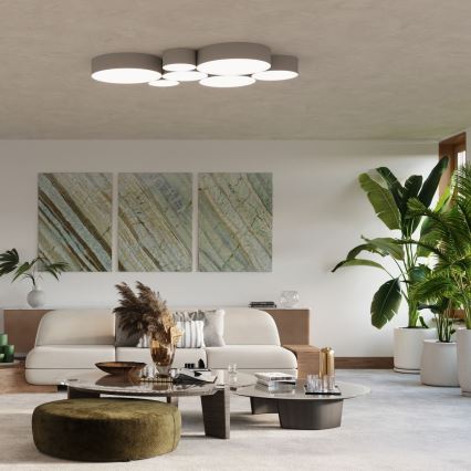 Taklampa ARENA 4xE27/60W/230V grå