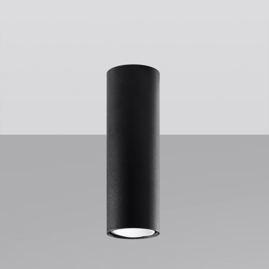 Spotlight LAGOS 1xGU10/10W/230V 20 cm svart