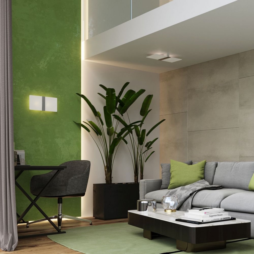 Vägglampa  AZALIA 2xG9/40W/230V