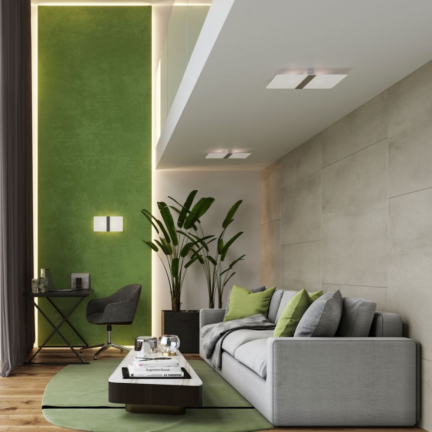 Vägglampa  AZALIA 2xG9/40W/230V