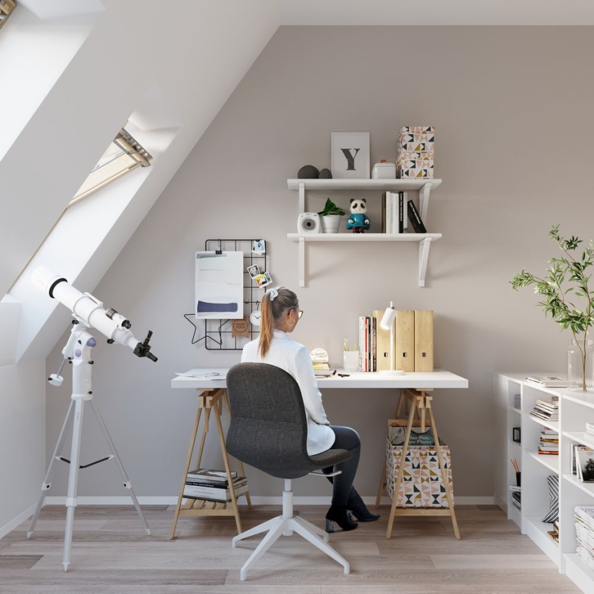 Bordslampa RING 1xGU10/10W/230V vit