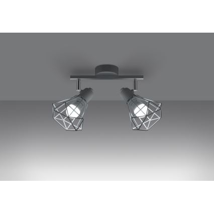 Spotlight ARTEMIS 2xE14/40W/230V vit