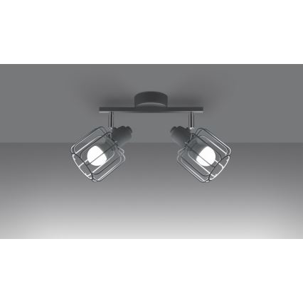 Spotlight BELUCI 2xE14/40W/230V vit