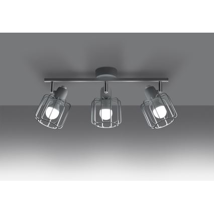 Spotlight BELUCI 3xE14/40W/230V vit