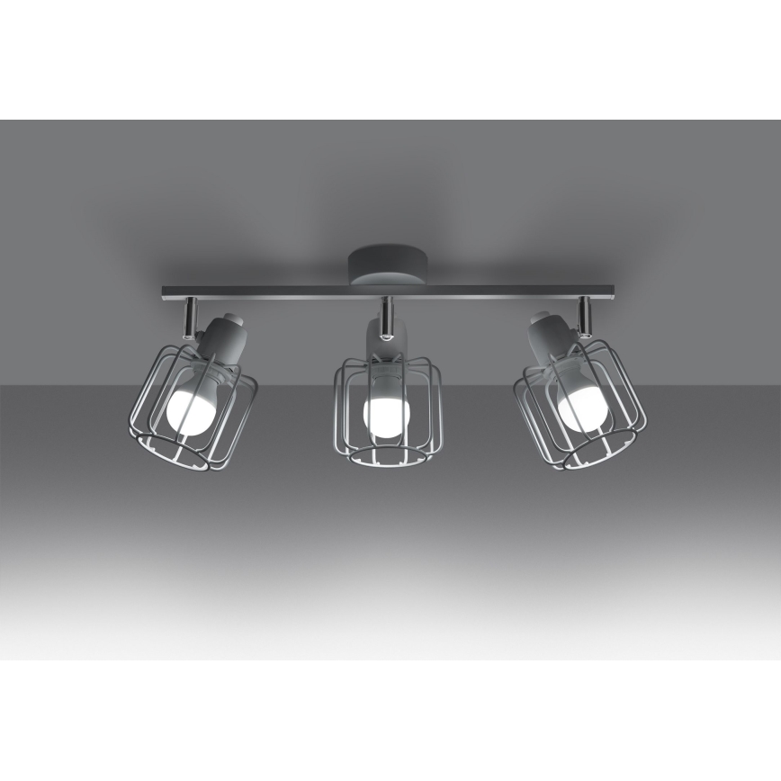 Spotlight BELUCI 3xE14/40W/230V vit
