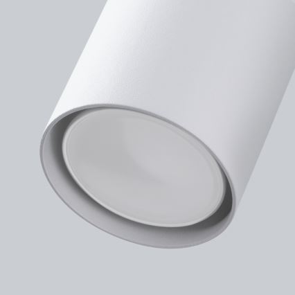 Väggspotlight LEMMI 1xGU10/40W/230V vit