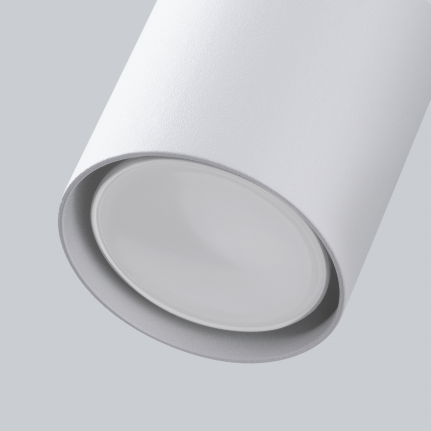Väggspotlight LEMMI 1xGU10/40W/230V vit