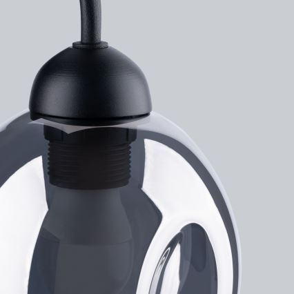 Vägglampa FILLAN 1xE27/60W/230V svart