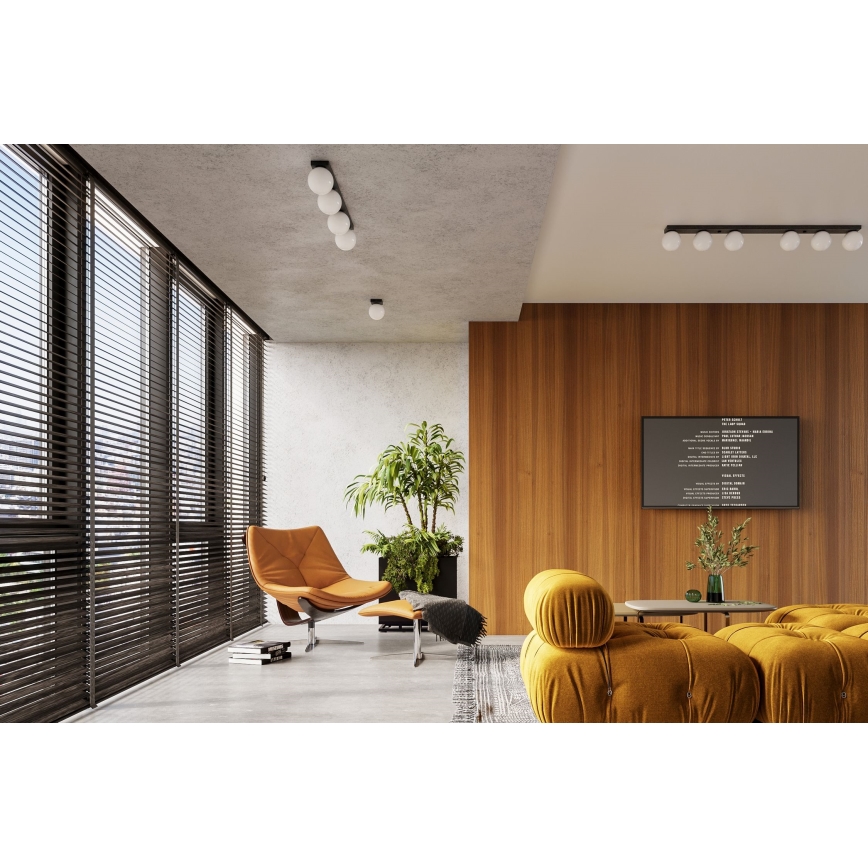 Taklampa YOLI 1xG9/12W/230V svart