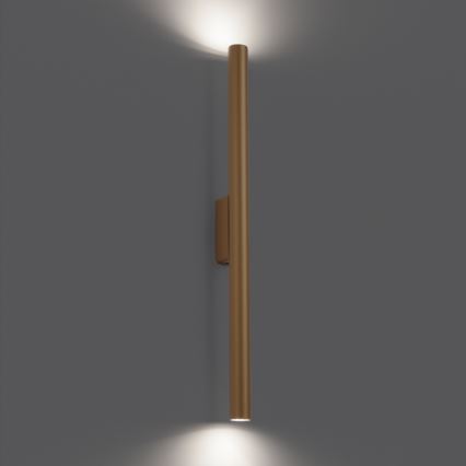 Vägglampa PASTELO 2xG9/8W/230V guld
