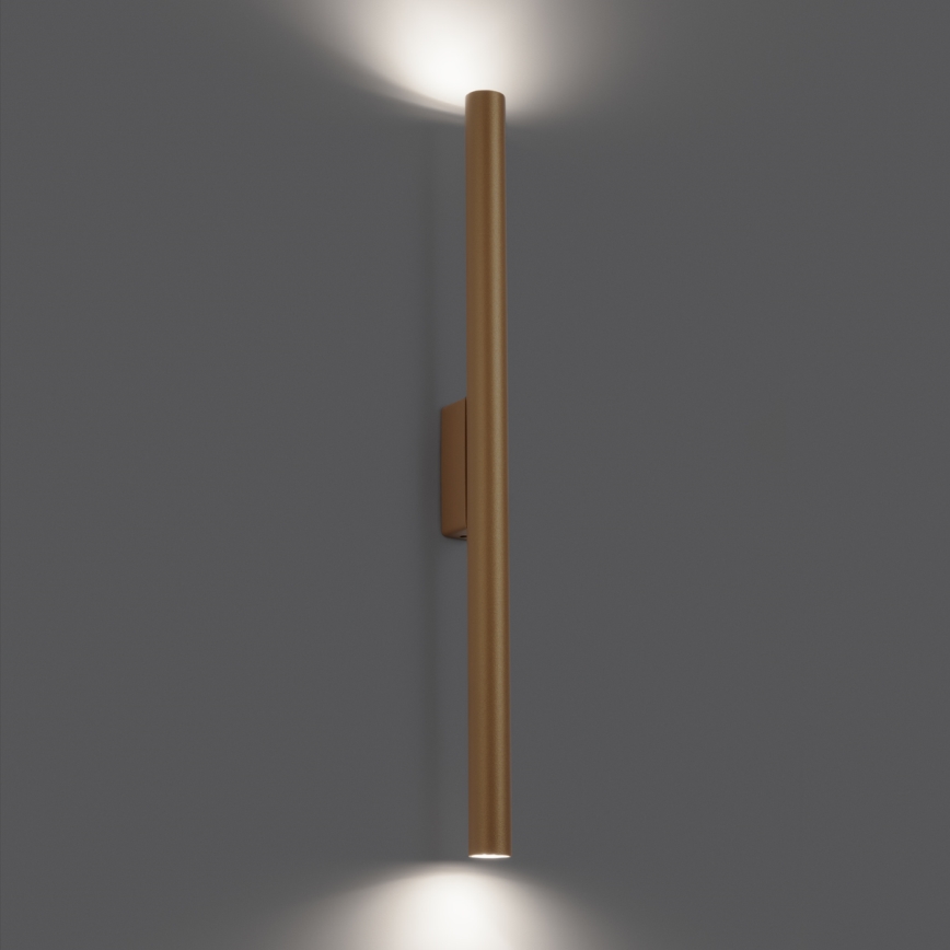 Vägglampa PASTELO 2xG9/8W/230V guld