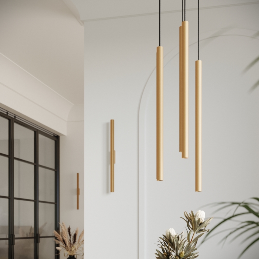 Vägglampa PASTELO 2xG9/8W/230V guld