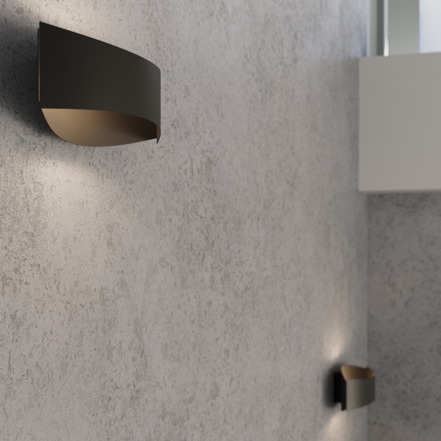 Vägglampa TONI 1xG9/8W/230V svart