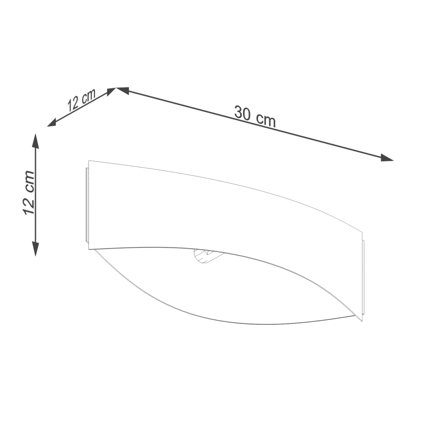 Vägglampa TONI 1xG9/8W/230V svart