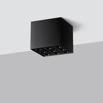 LED spotlight OZZY LED/16W/230V svart