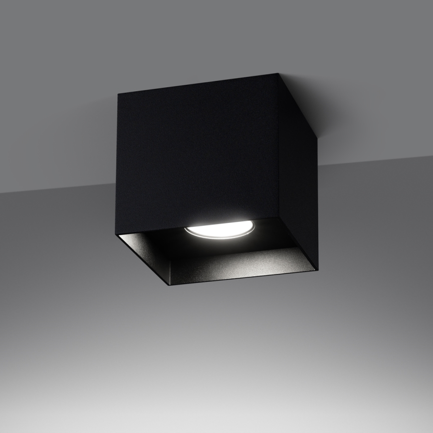 Spotlight HATI 1xGU10/10W/230V svart