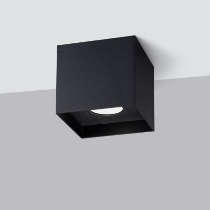 Spotlight HATI 1xGU10/10W/230V svart