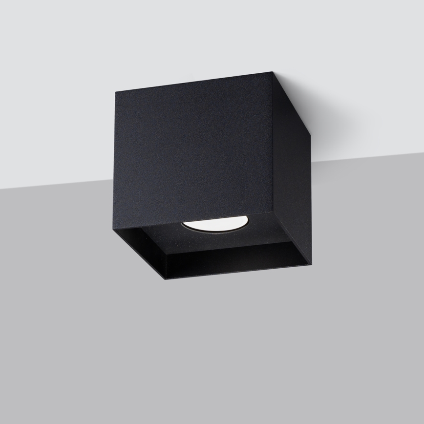 Spotlight HATI 1xGU10/10W/230V svart