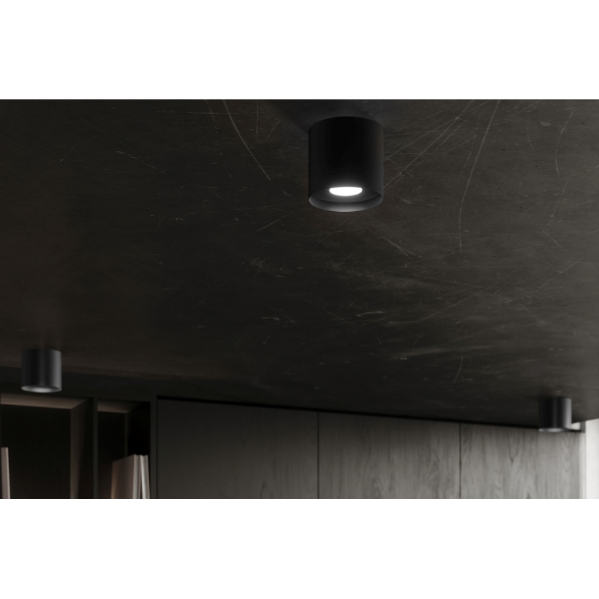 Spotlight MIKA 1xGU10/10W/230V svart