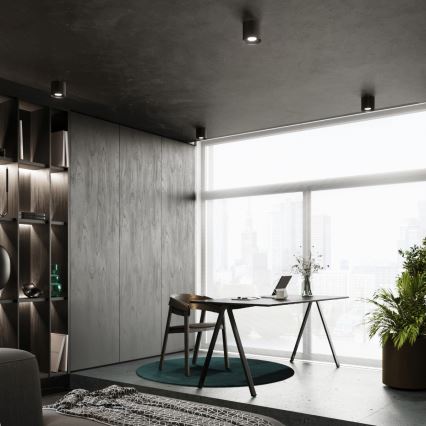Spotlight MIKA 1xGU10/10W/230V svart