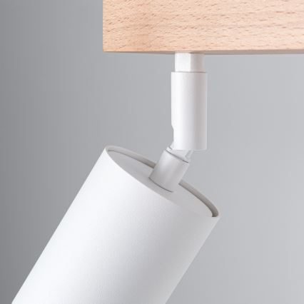 Spotlight VERDO 2xGU10/10W/230V vit/bok