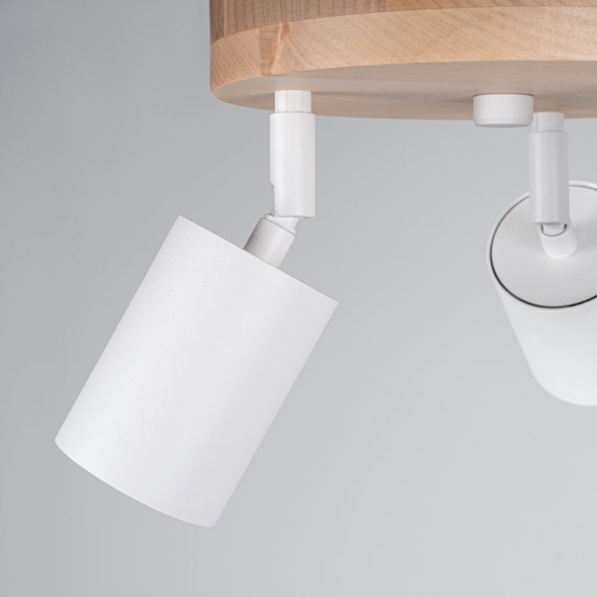 Spotlight VERDO 3xGU10/10W/230V vit/bok