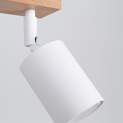 Spotlight VERDO 3xGU10/10W/230V vit/bok