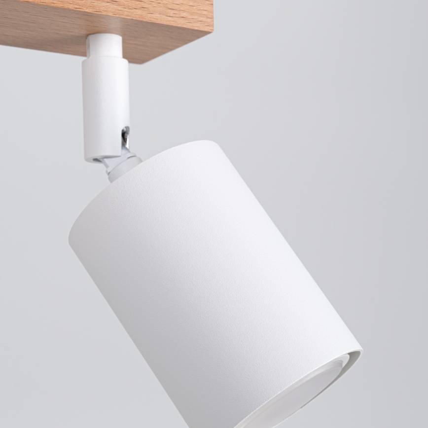 Spotlight VERDO 3xGU10/10W/230V vit/bok